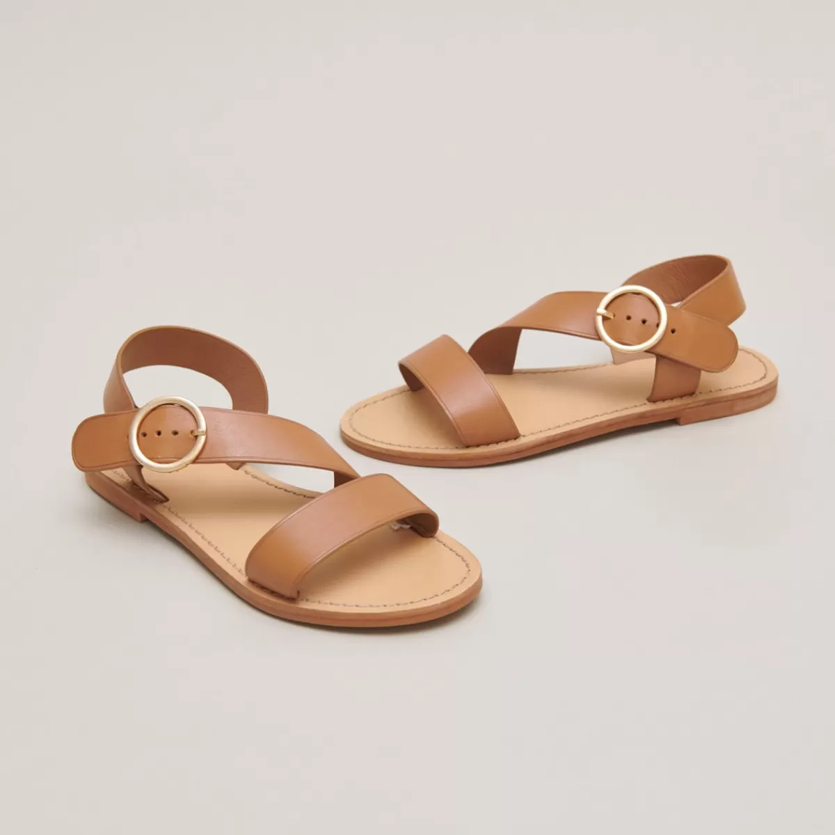 Asymmetrical Sandals^Jonak Cheap