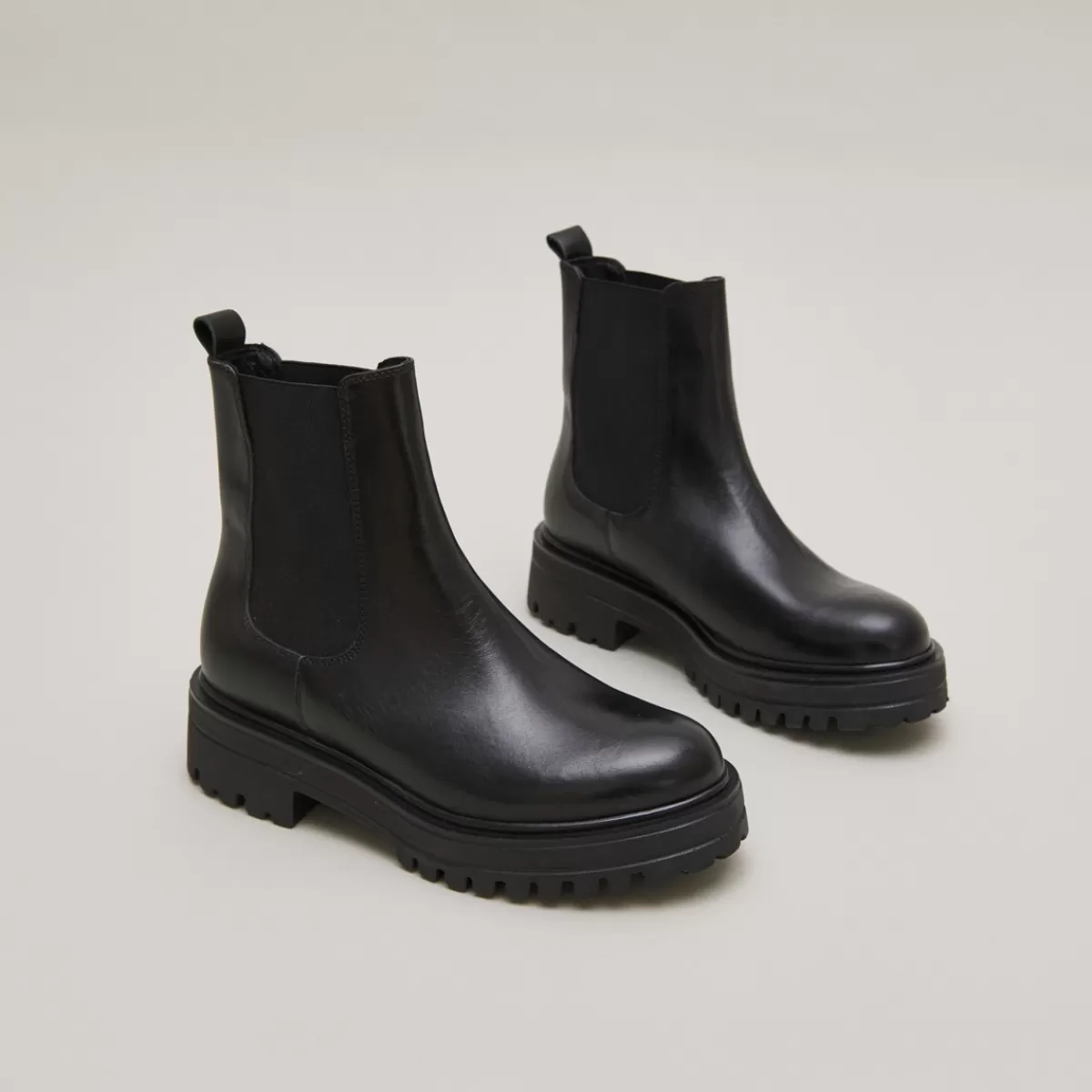 Boots With Notched And Elastic Soles^Jonak Fashion