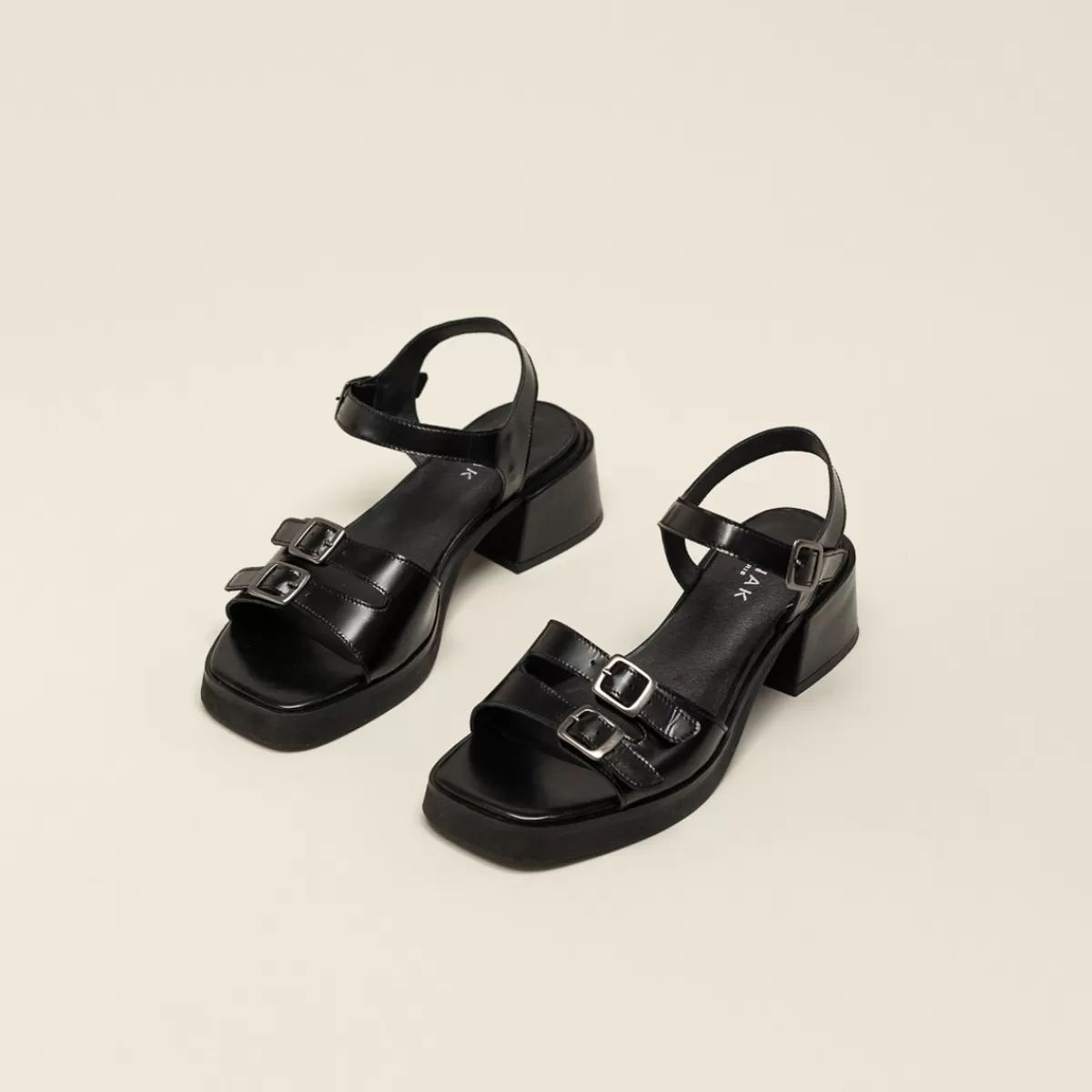 Buckle Sandals With Square Toe^Jonak Store