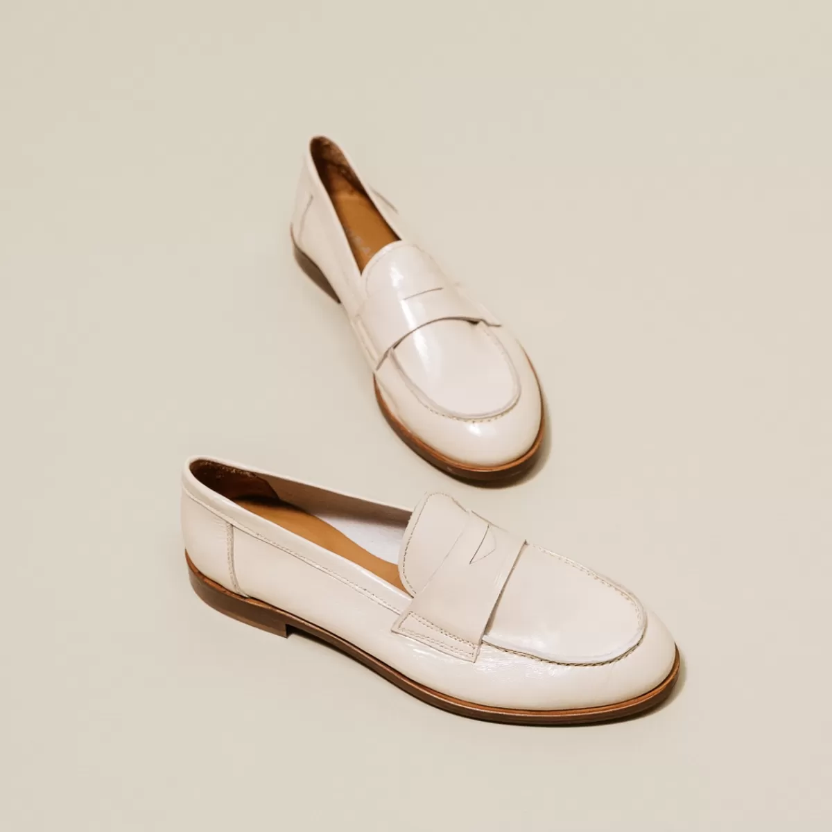 Closed Toe And Round Loafers^jonak Cheap