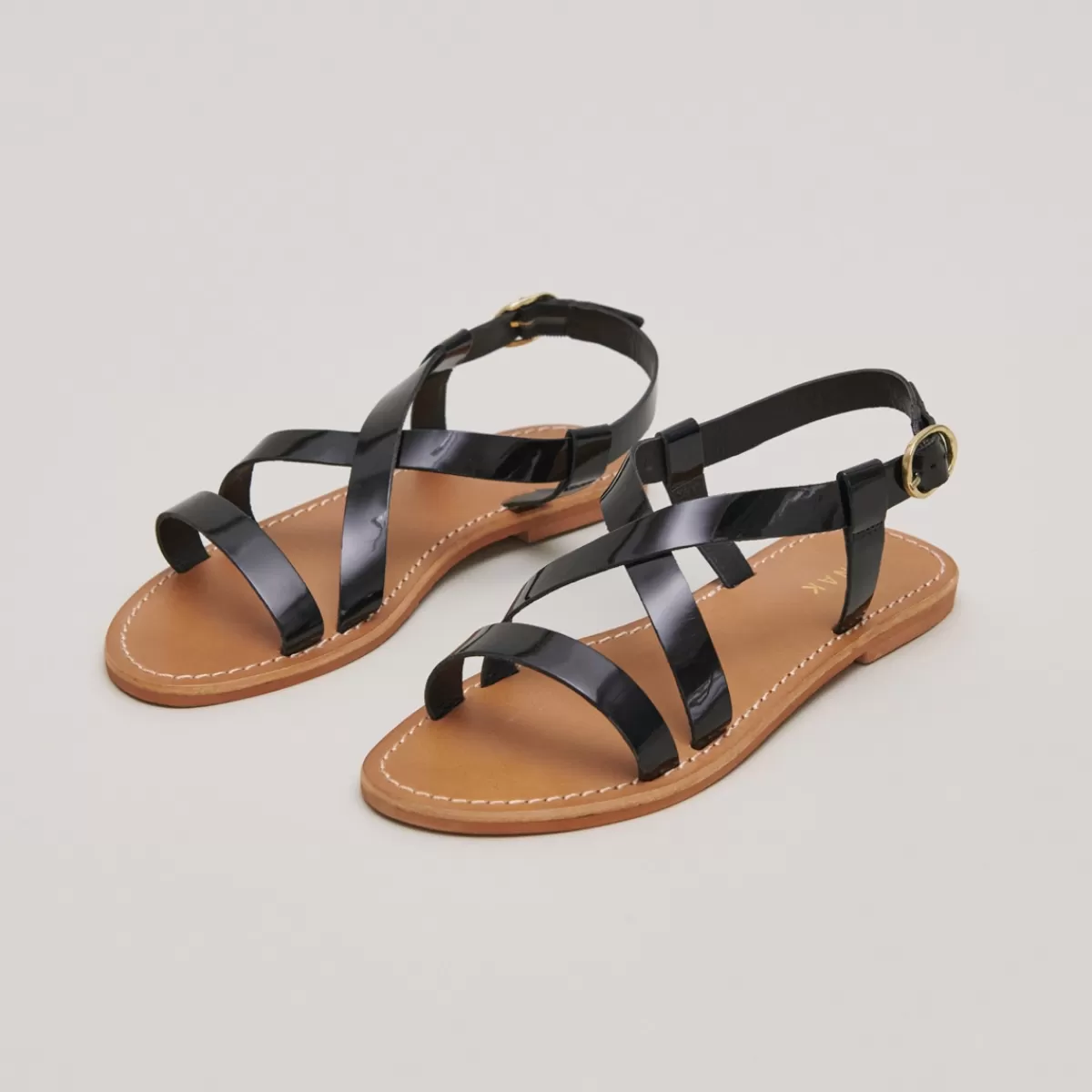 Cross-Strap Sandals^jonak Shop