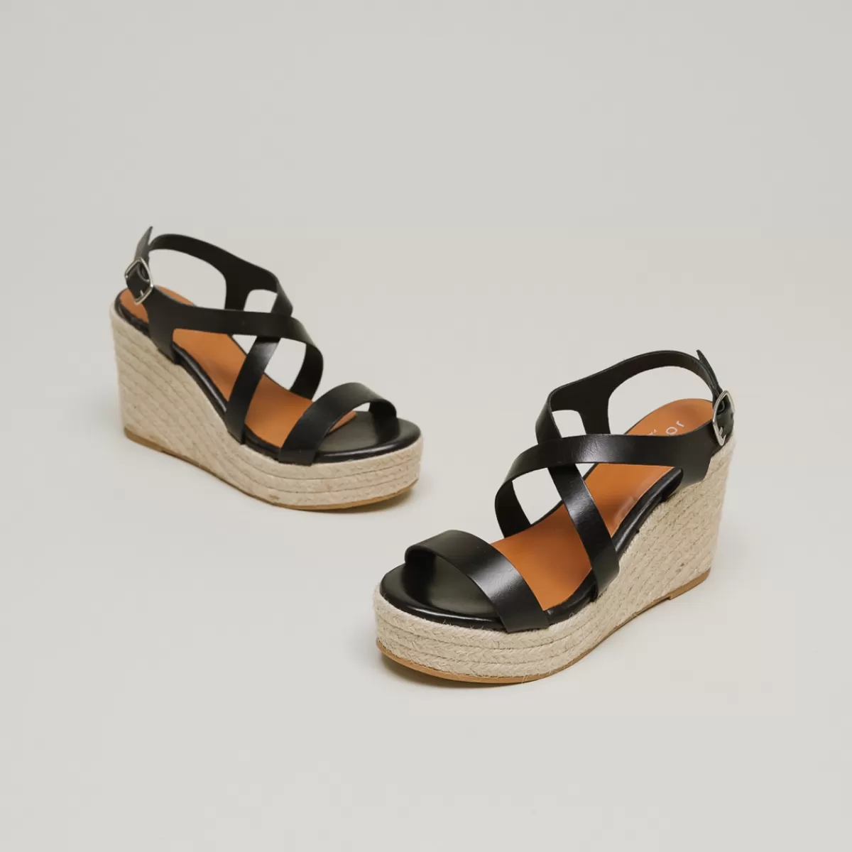 Espadrilles With Cross-Over Straps^jonak New