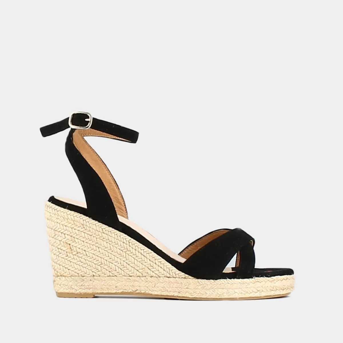 Espadrilles With High Heels And Straps^jonak Cheap