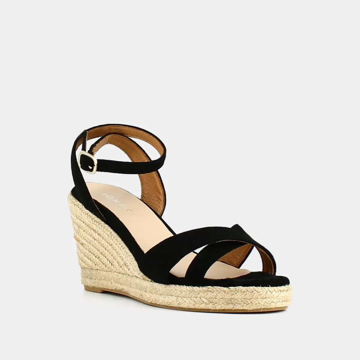 Espadrilles With High Heels And Straps^jonak Cheap