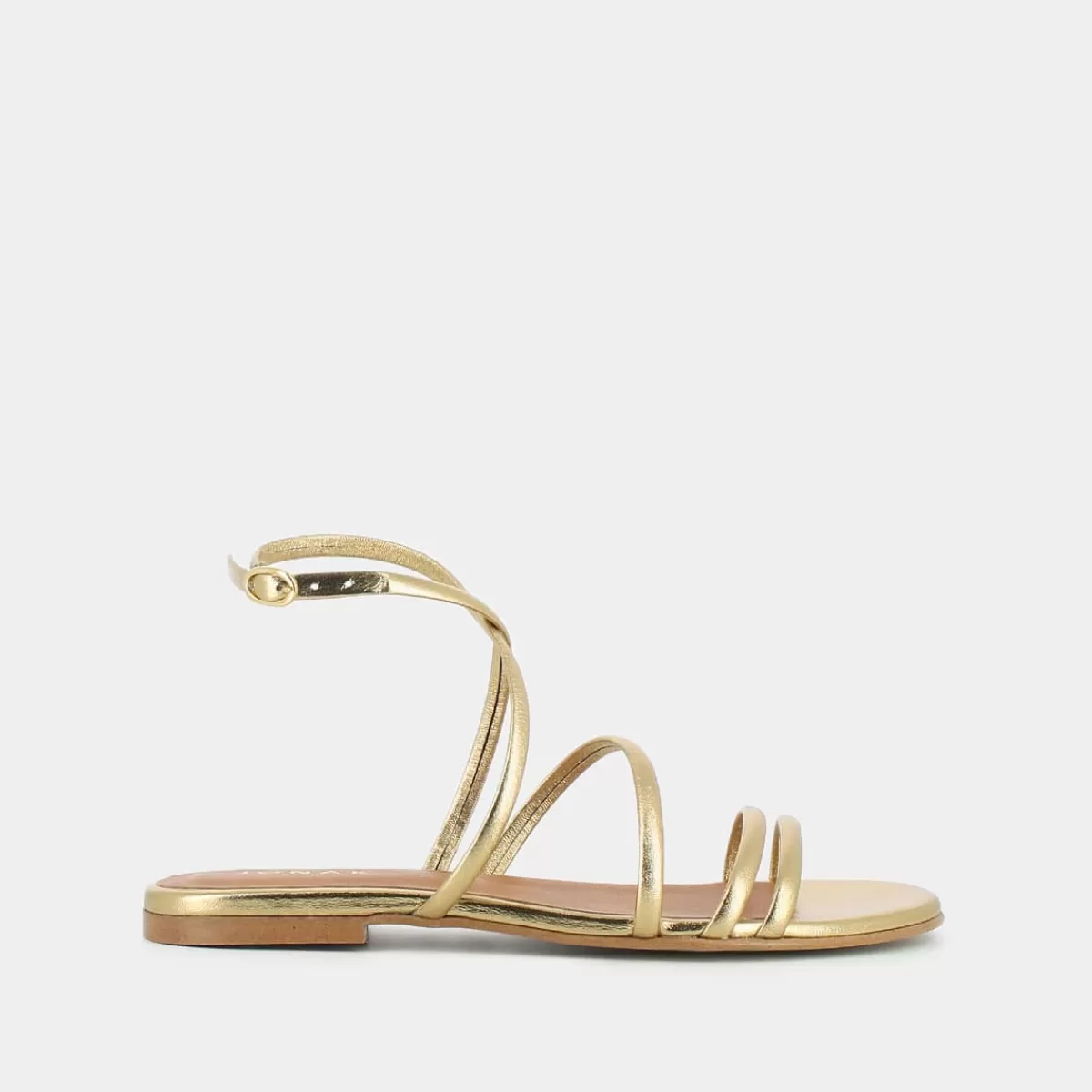 Flat Strappy Sandals And Straps^jonak Flash Sale