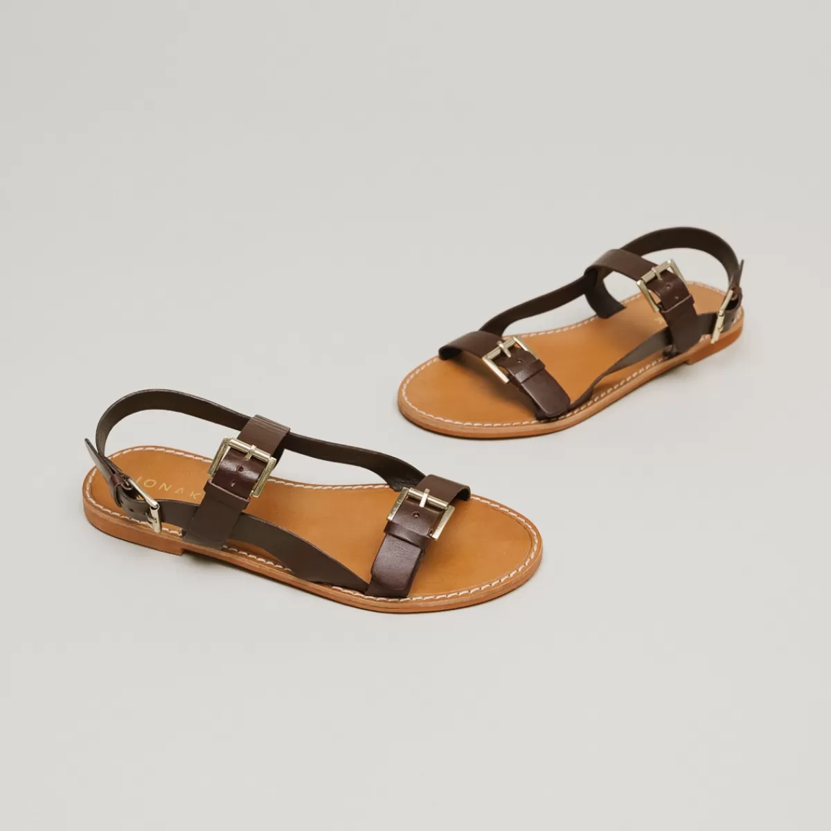 Gold Buckle Sandals^jonak Best