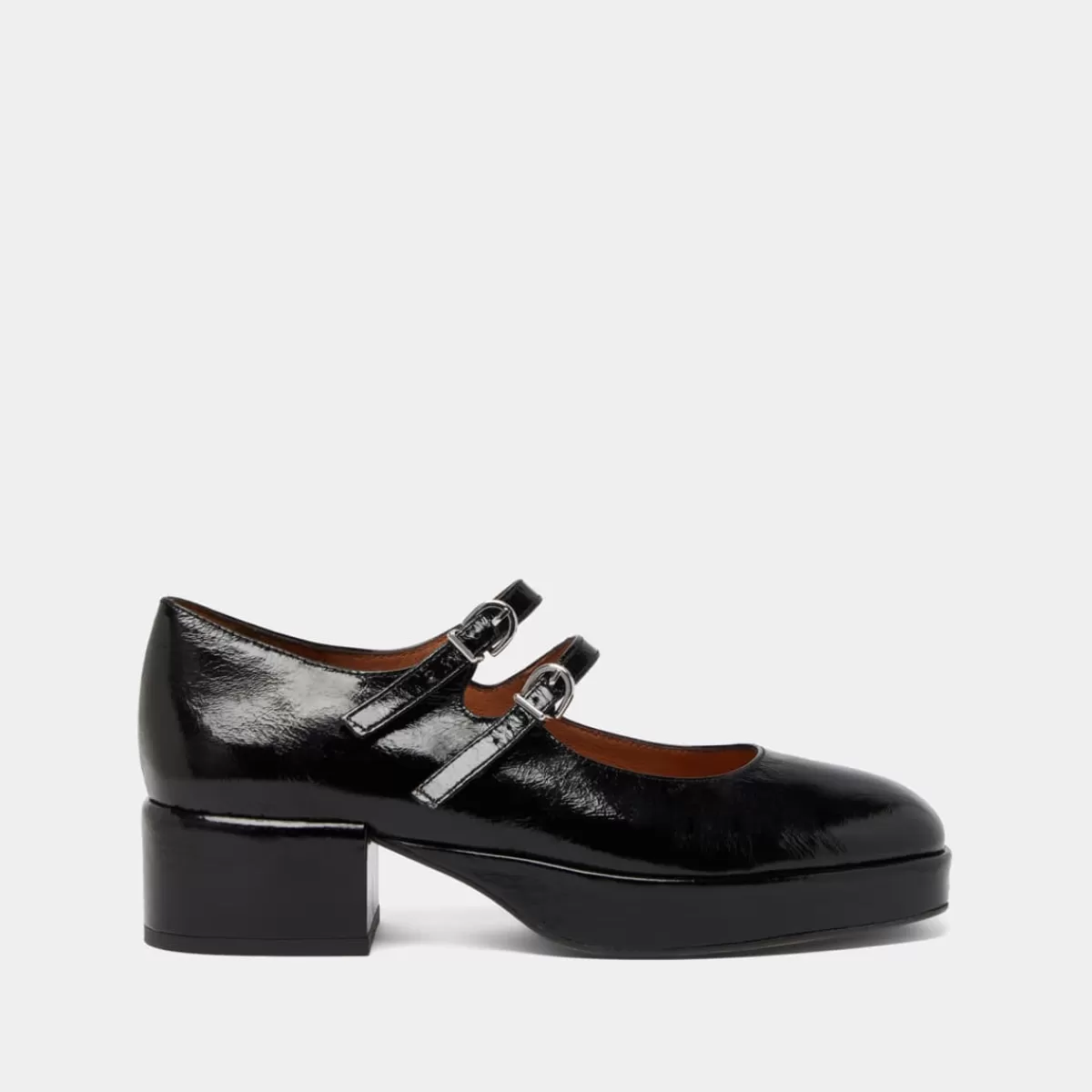 Heeled Mary Janes With Straps^Jonak Cheap