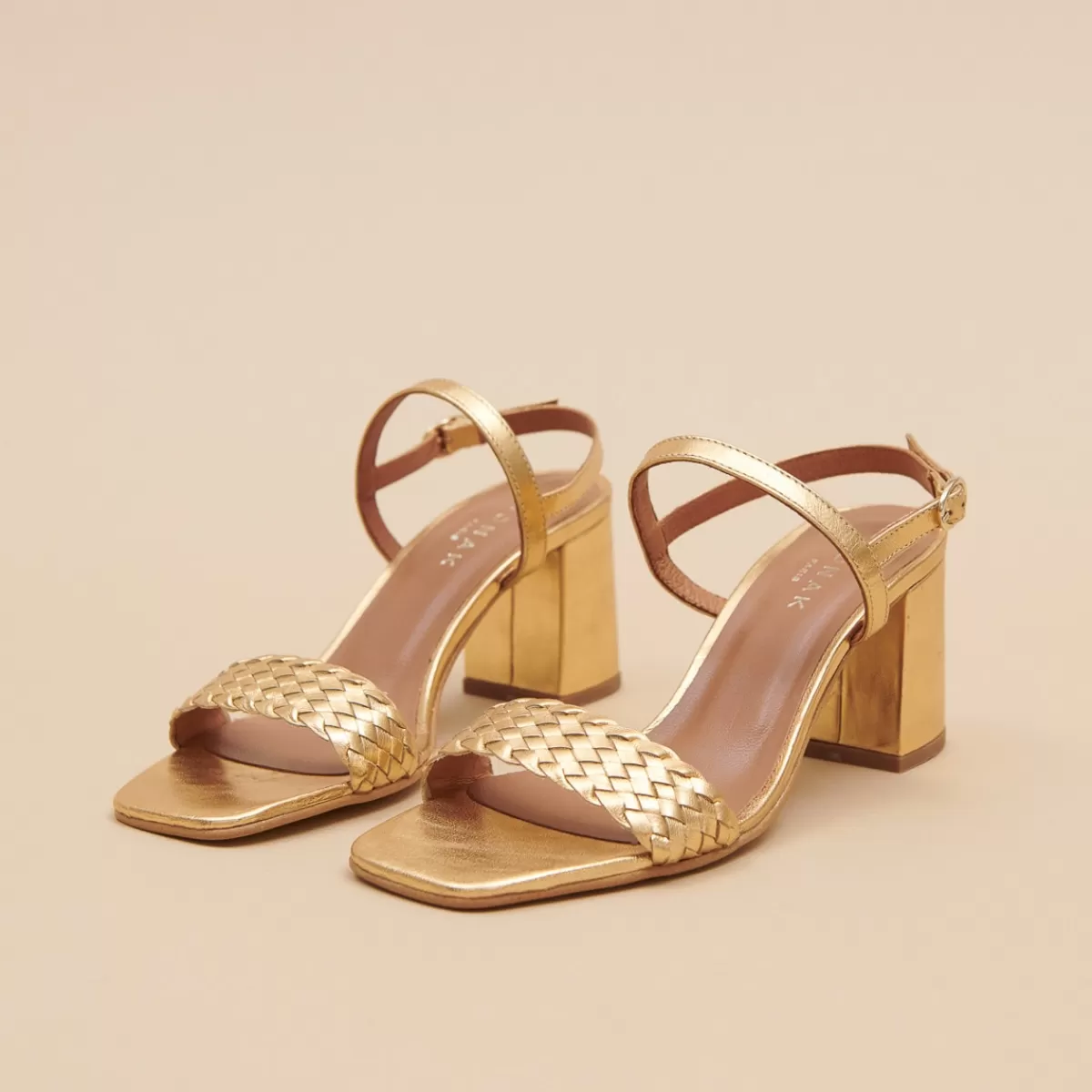 Heeled Sandals^Jonak New