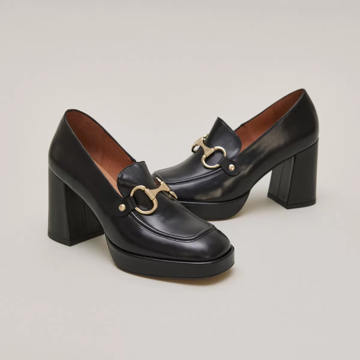 Loafer With Heels And Bites^jonak Flash Sale