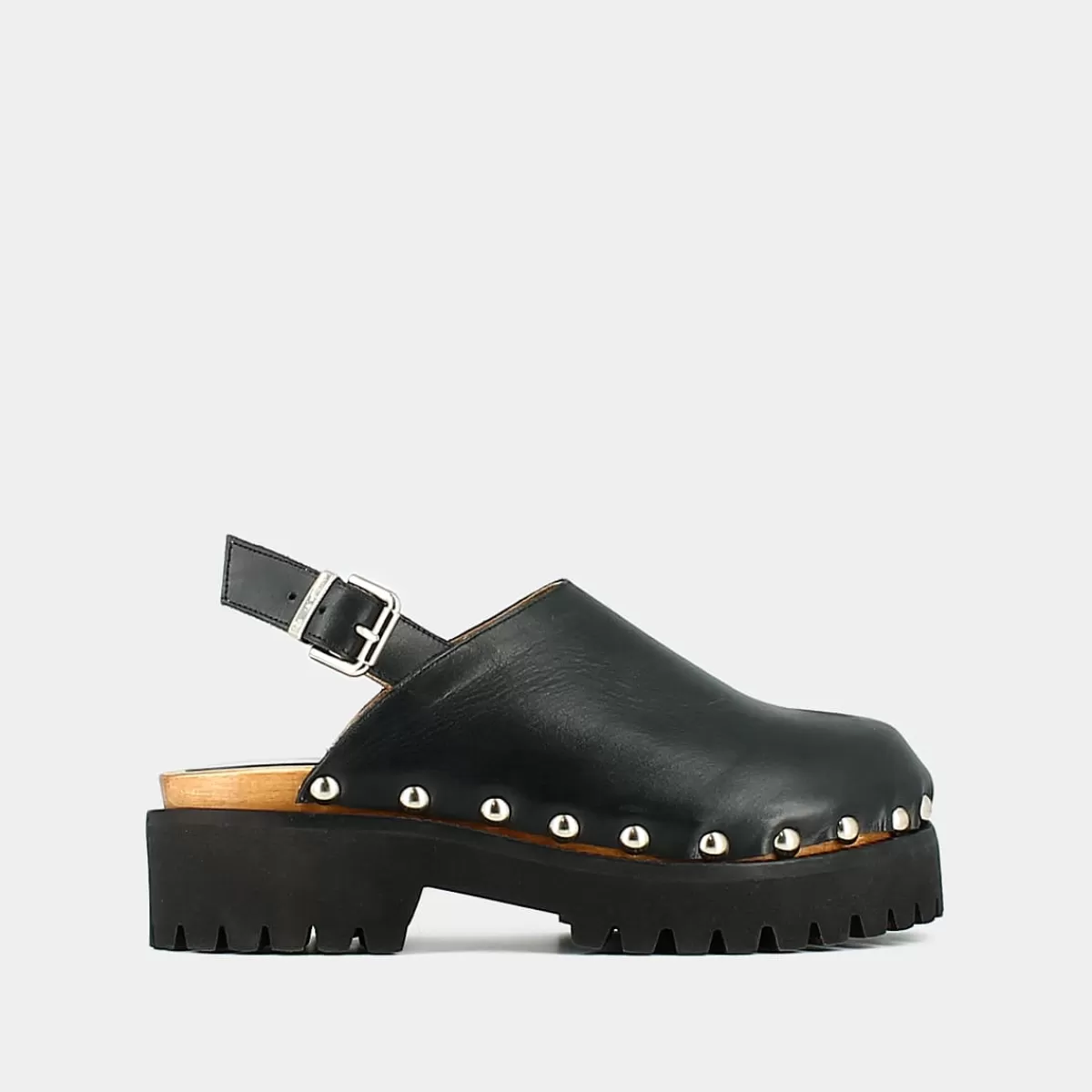 Mules With Notched Soles And Studs^Jonak Flash Sale