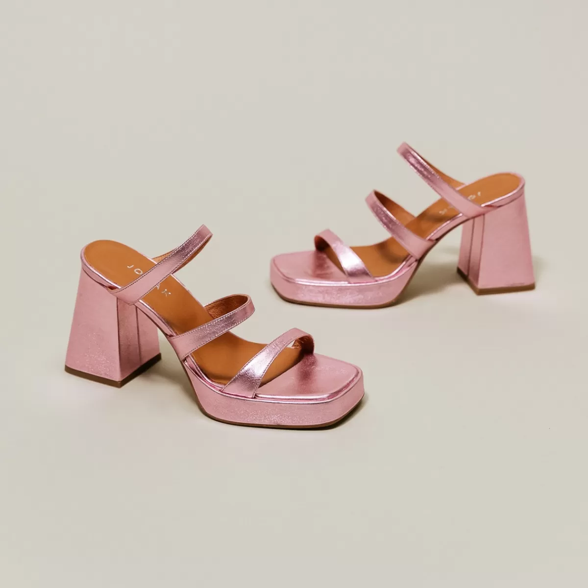 Mules With Straps And Square Toes^Jonak Outlet