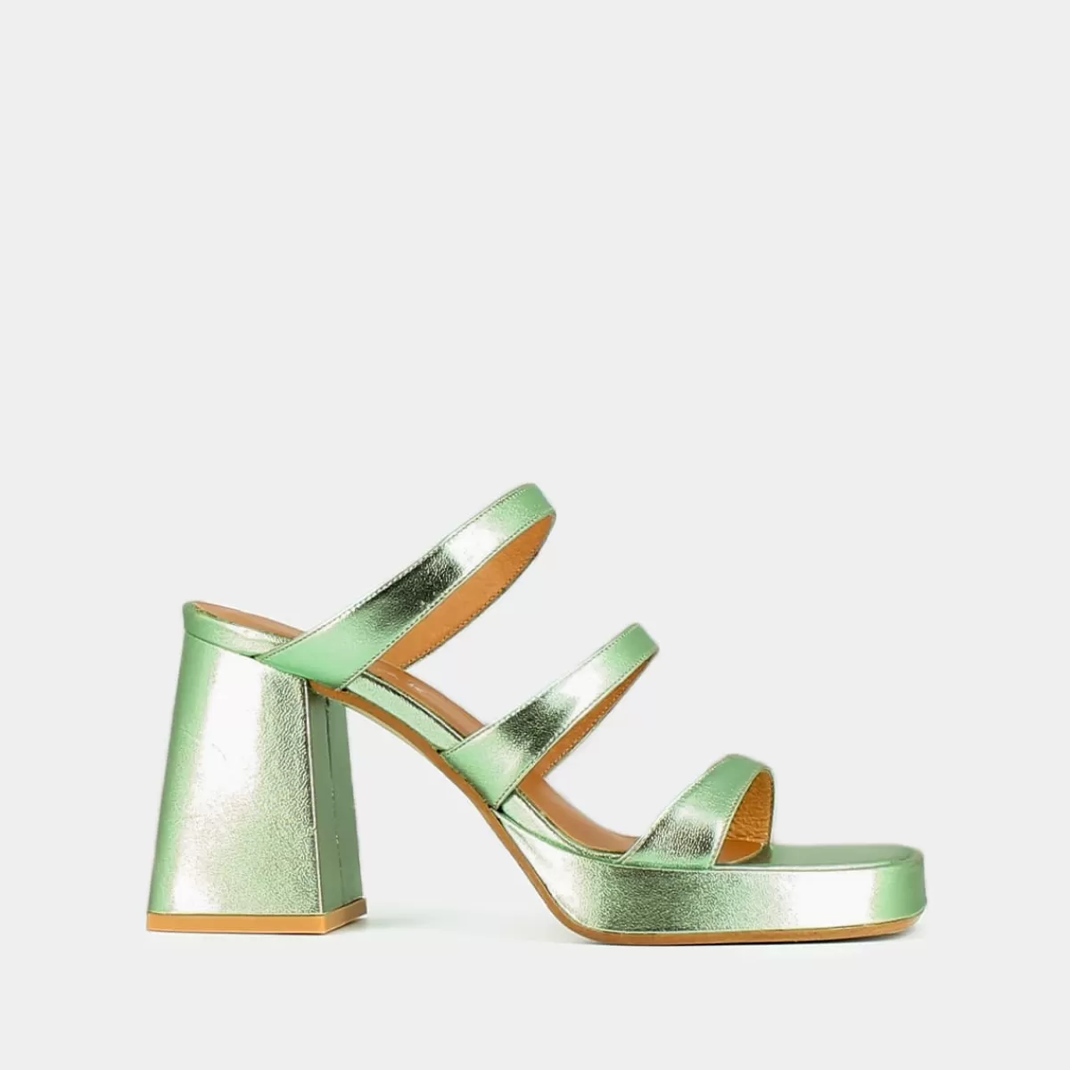 Mules With Straps And Square Toes^Jonak Shop