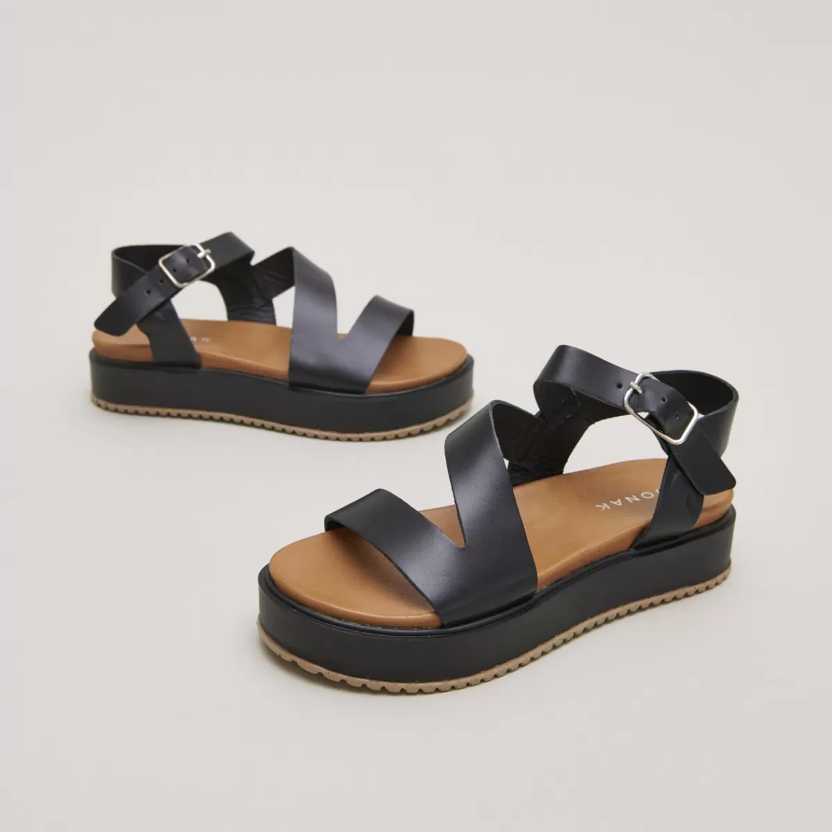 Platform Sandals With Straps^Jonak Shop