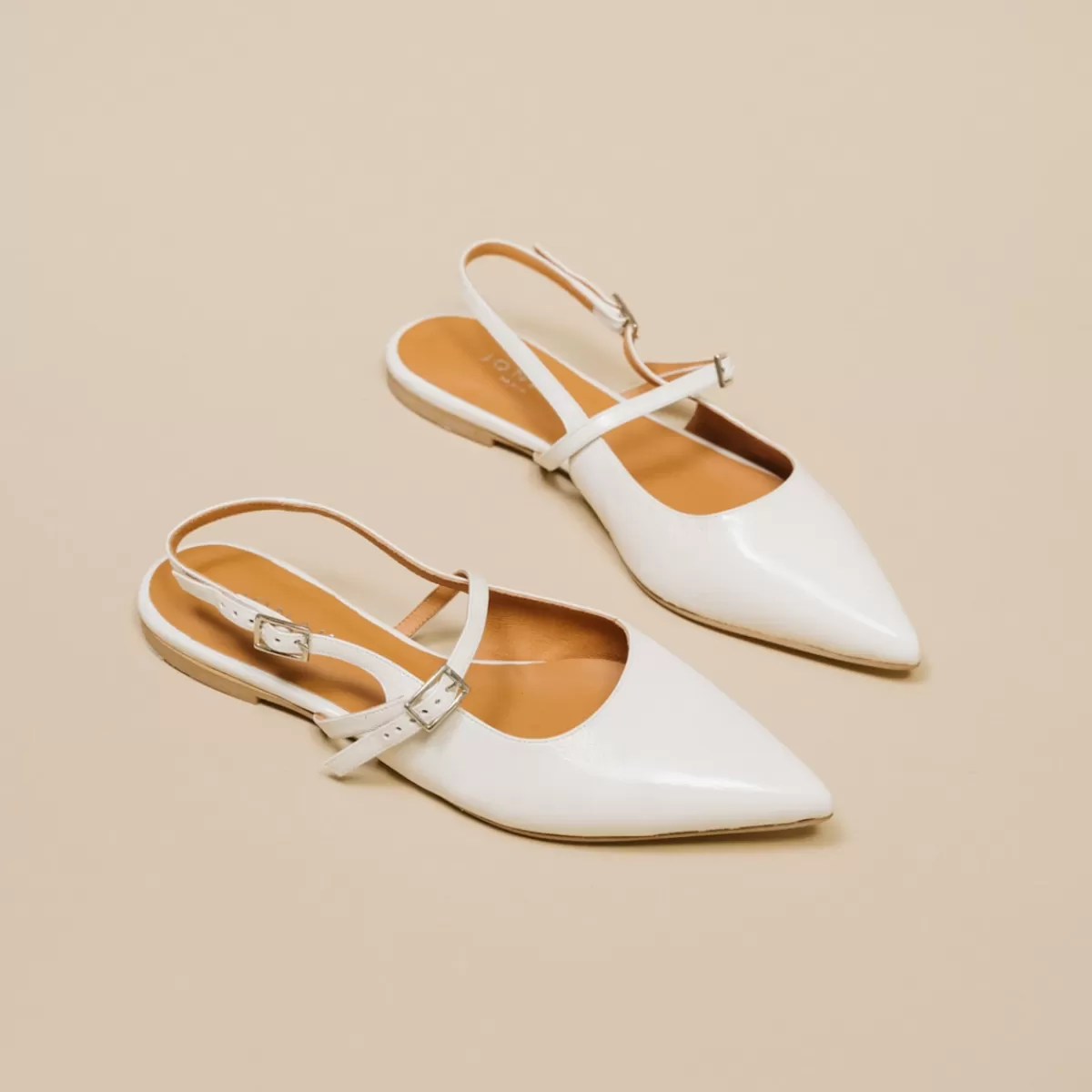 Pointed-Toe Ballerinas With Straps^jonak Discount